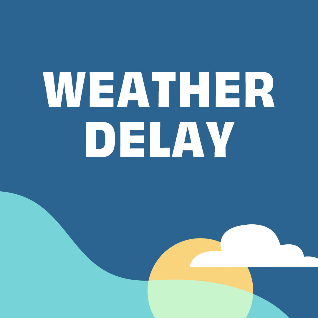 weather delay graphic